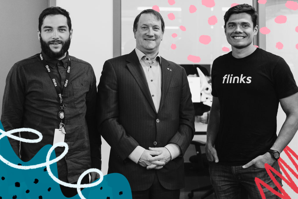 National Bank of Canada's CEO visited the Flinks Montreal office.